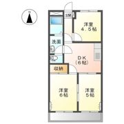 アメニティーハイツの間取り画像