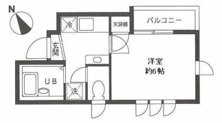 ヴァレー中落合の間取り画像