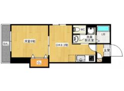 ホワイトグレース律奈の間取り画像