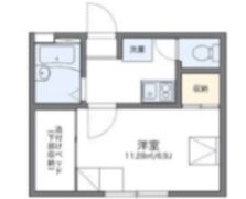 レオパレスアズール新大阪の間取り画像