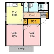 ジュネスメゾンの間取り画像