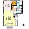 ライジングルーム和田の間取り画像