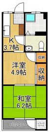 正建ハイツ力丸の間取り画像