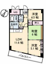 サングリーン平和公園の間取り画像