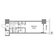 スプランディッド淀屋橋DUEの間取り画像