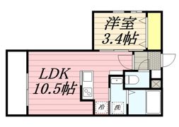Cherim戸畑Ⅲの間取り画像