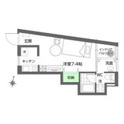 Y's自由ヶ丘の間取り画像