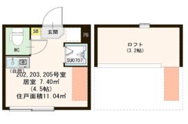 ウェリナ東十条の間取り画像