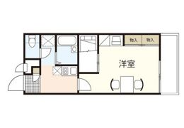 レオパレスChambre Sの間取り画像