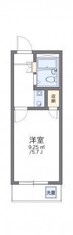 レオパレスエムティエスの間取り画像