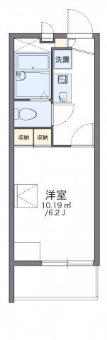 レオパレスプレステージ三津屋の間取り画像