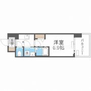 レジュールアッシュ桜宮リバーコートの間取り画像