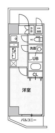 LUNIQ高島平の間取り画像