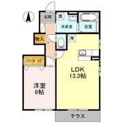 フォンティーヌAの間取り画像