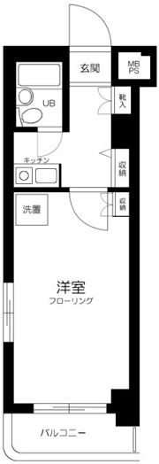 ライオンズマンション大森本町第2の間取り画像