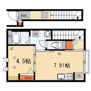 エスタシオン長崎の間取り画像