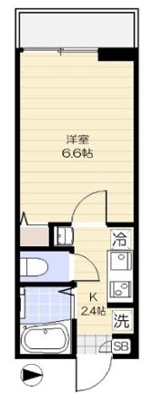 グランクオール野方の間取り画像