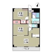 オーチャードの間取り画像
