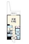 レジディア天神橋の間取り画像