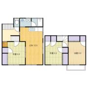 伊島町1丁目IK戸建 東の間取り画像