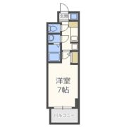 S-RESIDENCE難波Brillerの間取り画像