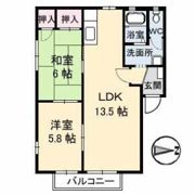 ディアスEAST B棟の間取り画像