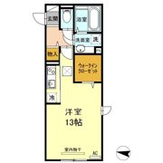 アザック花園の間取り画像