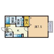 ワンズガーデン1の間取り画像