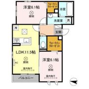 セジュール玉木Eの間取り画像