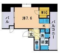 アクタス浄水通りの間取り画像