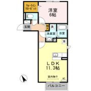 プリマベーラⅣの間取り画像