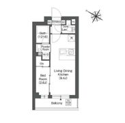 ORSUS戸越銀座の間取り画像