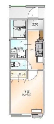 エステージ船橋ノースの間取り画像