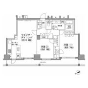 パークハビオ八丁堀の間取り画像