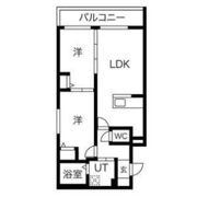 アンシャンテ千歳北栄の間取り画像