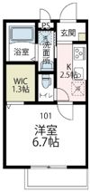 セレーヌ仲町台Bの間取り画像