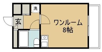 朝日プラザ木町通の間取り画像