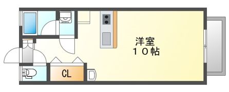 フラワーハイツの間取り画像