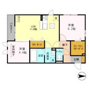メルベーユの間取り画像