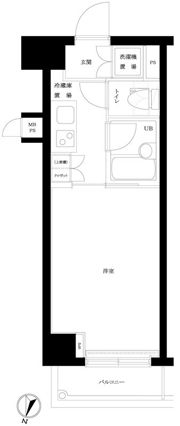 ルーブル日本橋の間取り画像