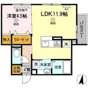 キャトルセゾン東霞の間取り画像