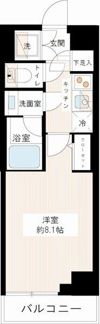 MAXIV北千住の間取り画像
