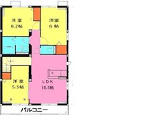 フローラマスイの間取り画像