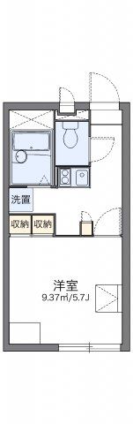 レオパレス春日の間取り画像