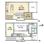 浅草橋戸建の間取り画像
