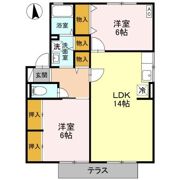 エストセジュール Bの間取り画像