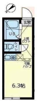 ユナイト梶山マンゴーサンデーの間取り画像