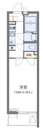 クレイノルナ ルミエール三郷の間取り画像