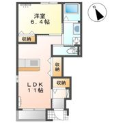 アヴニールの間取り画像