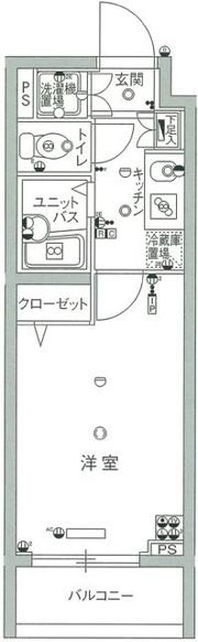 スカイコート練馬平和台の間取り画像